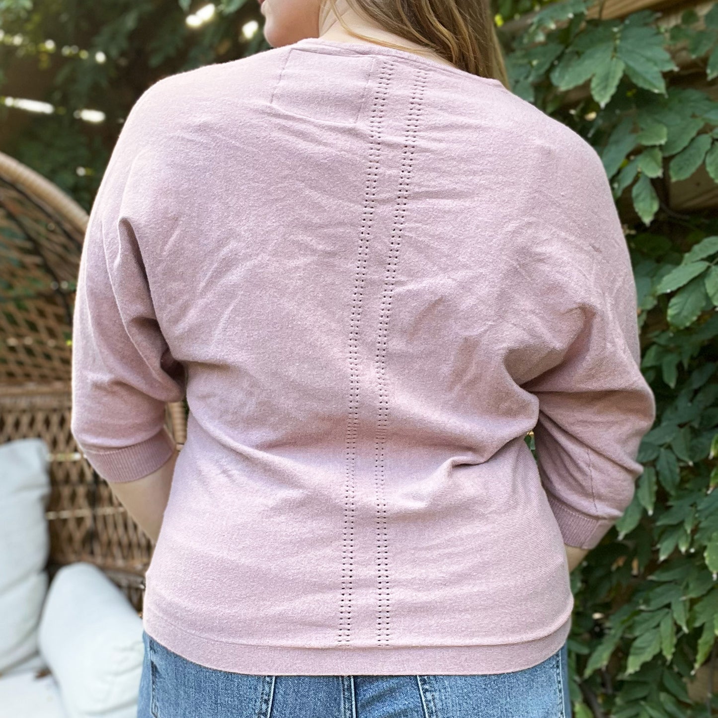 Strong Tree | Purple 3/4 Sleeve | Small