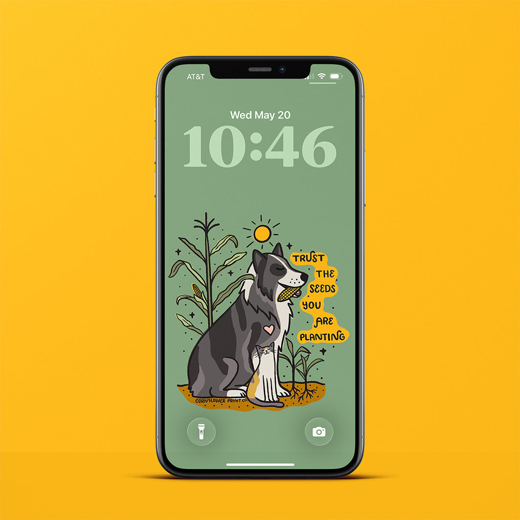 Wallpaper Bundle | Jackie & Peanut