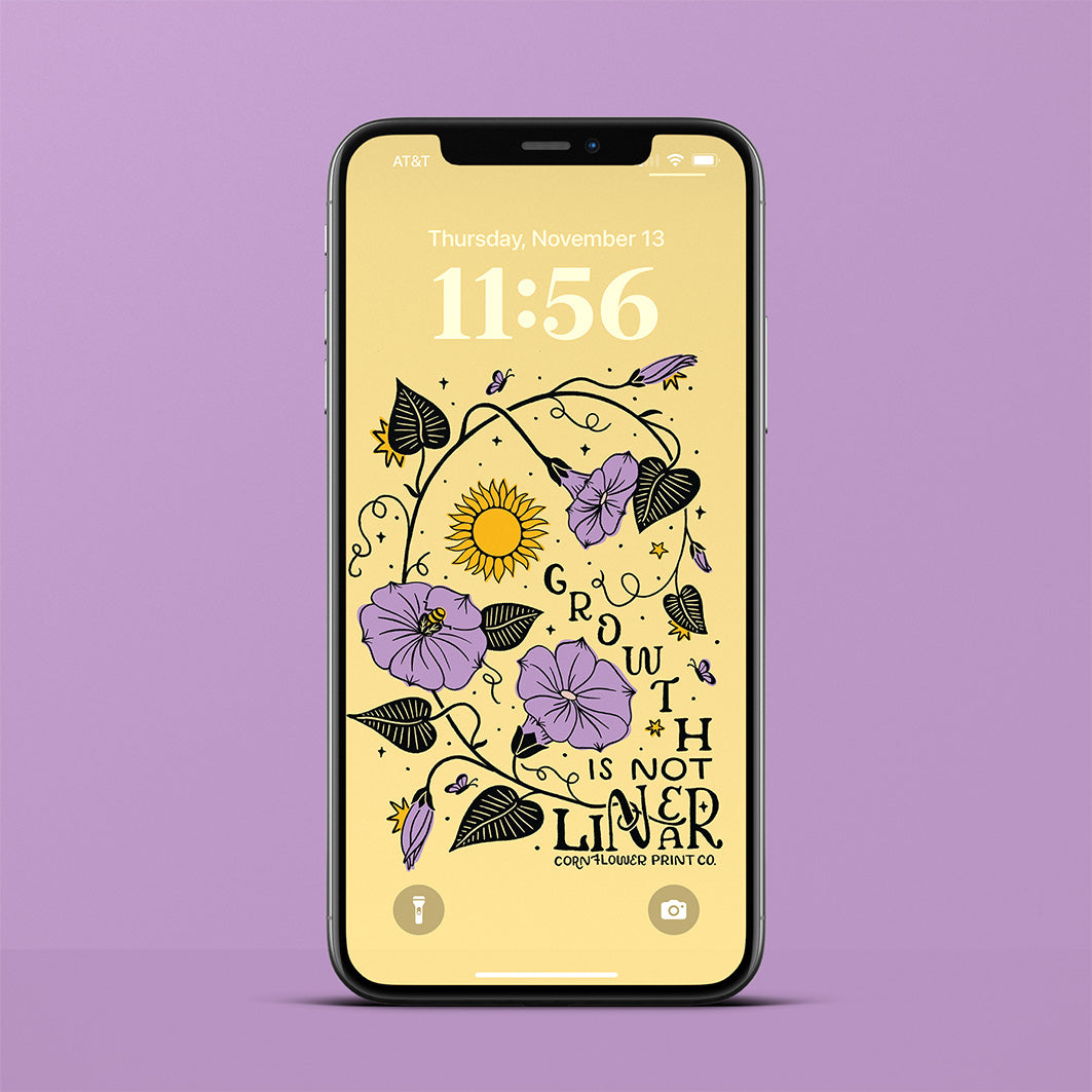 Wallpaper Bundle | September Birth Flower | Morning Glory