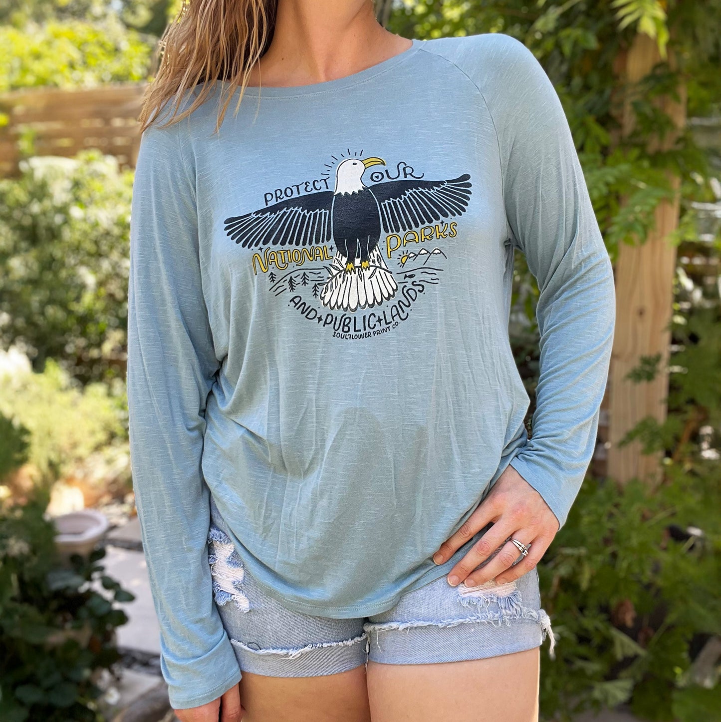 National Parks | Blue Long Sleeve | 2X