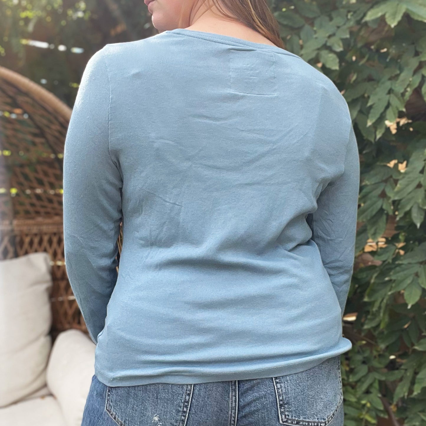 Strong Tree | Blue Long Sleeve | Large