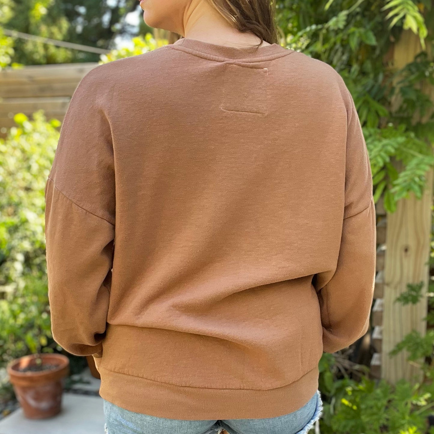 National Parks | Brown Sweatshirt w Pockets | XL