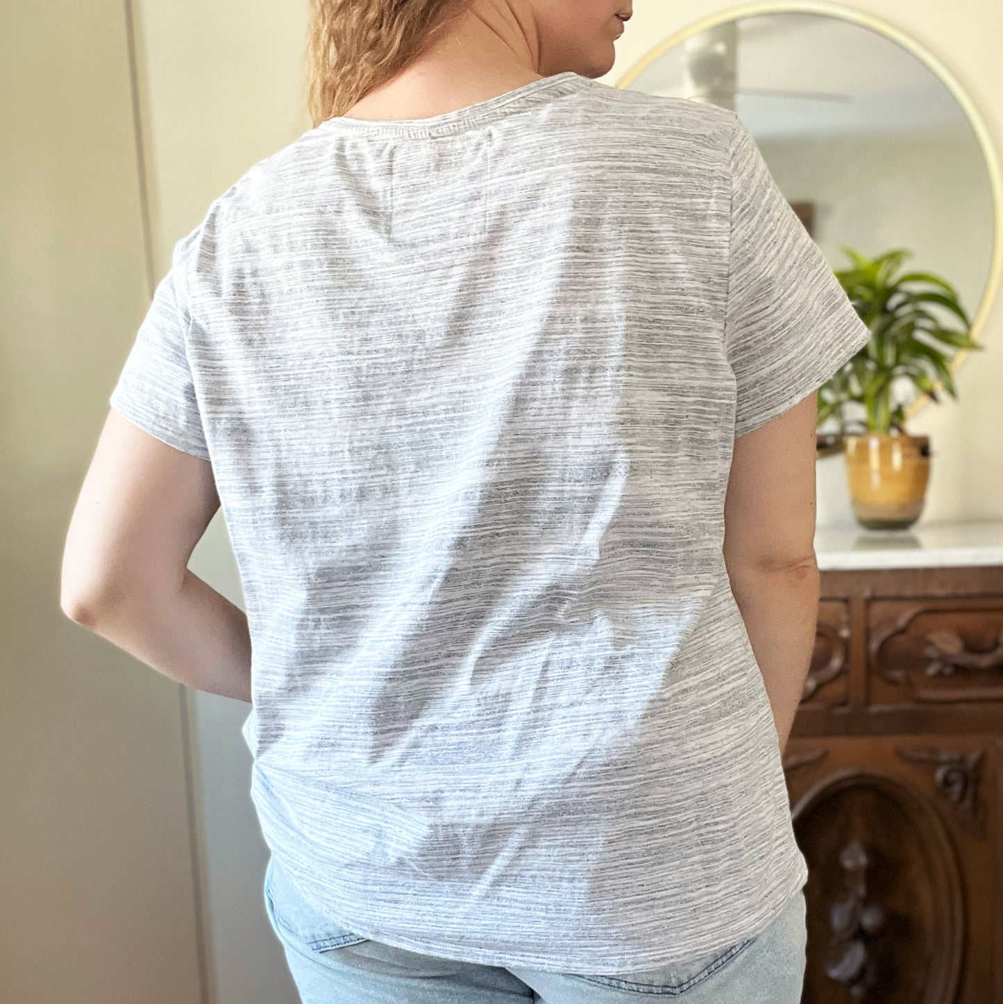 Shop Local | Heather Gray Tee | 2X