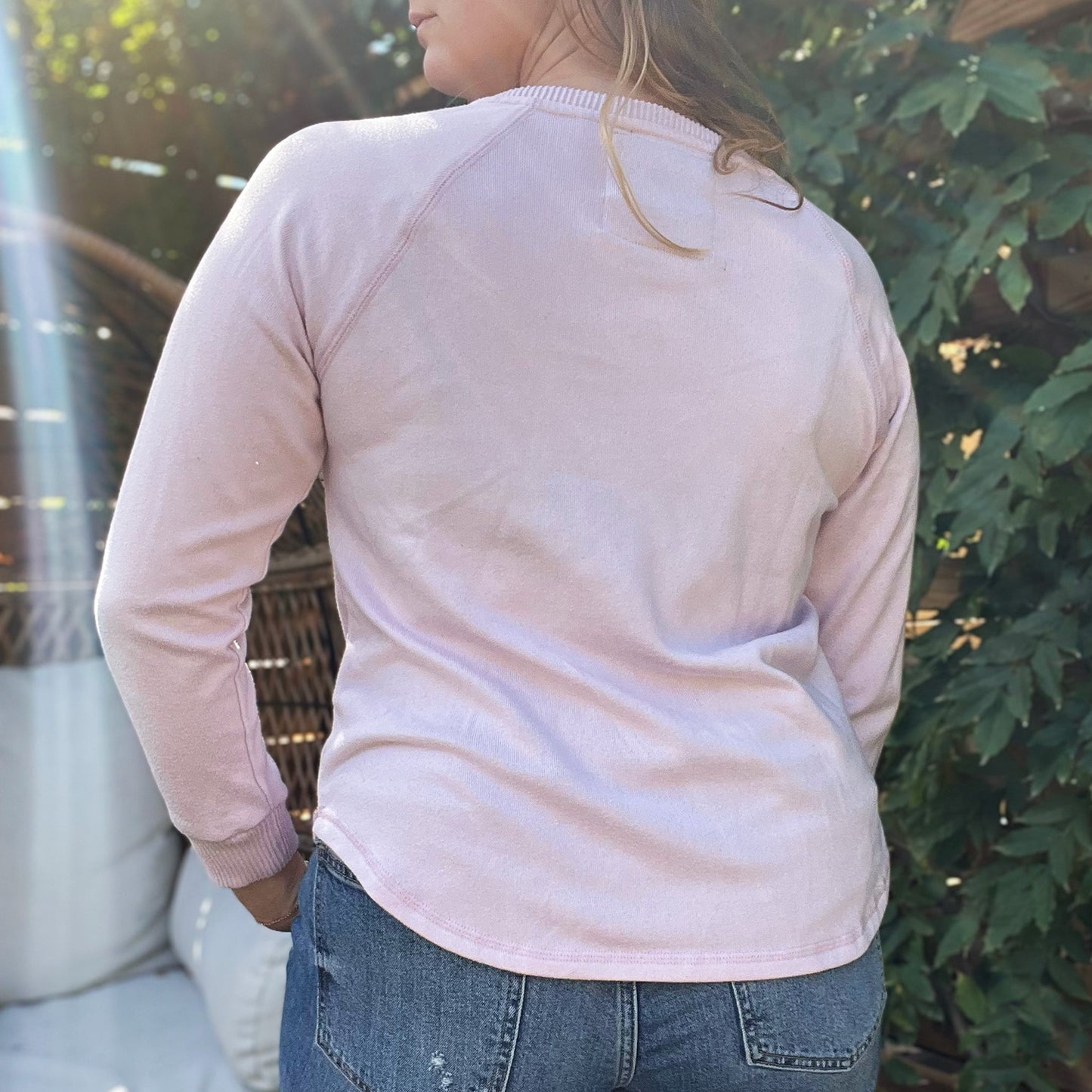 Strong Tree | Pink Long Sleeve | Medium