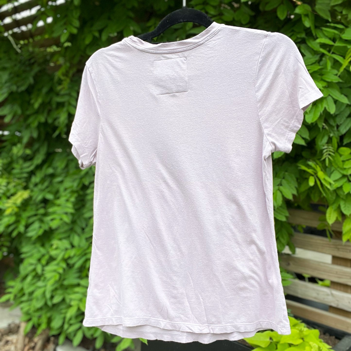 One Day at a Time | July Birth Flower | Light Purple Tee | Small