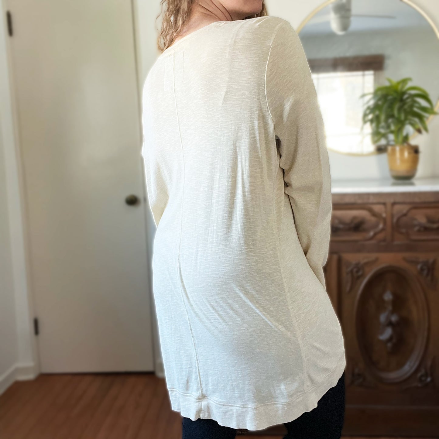 Shop Local | Light Yellow Long Tunic | XL