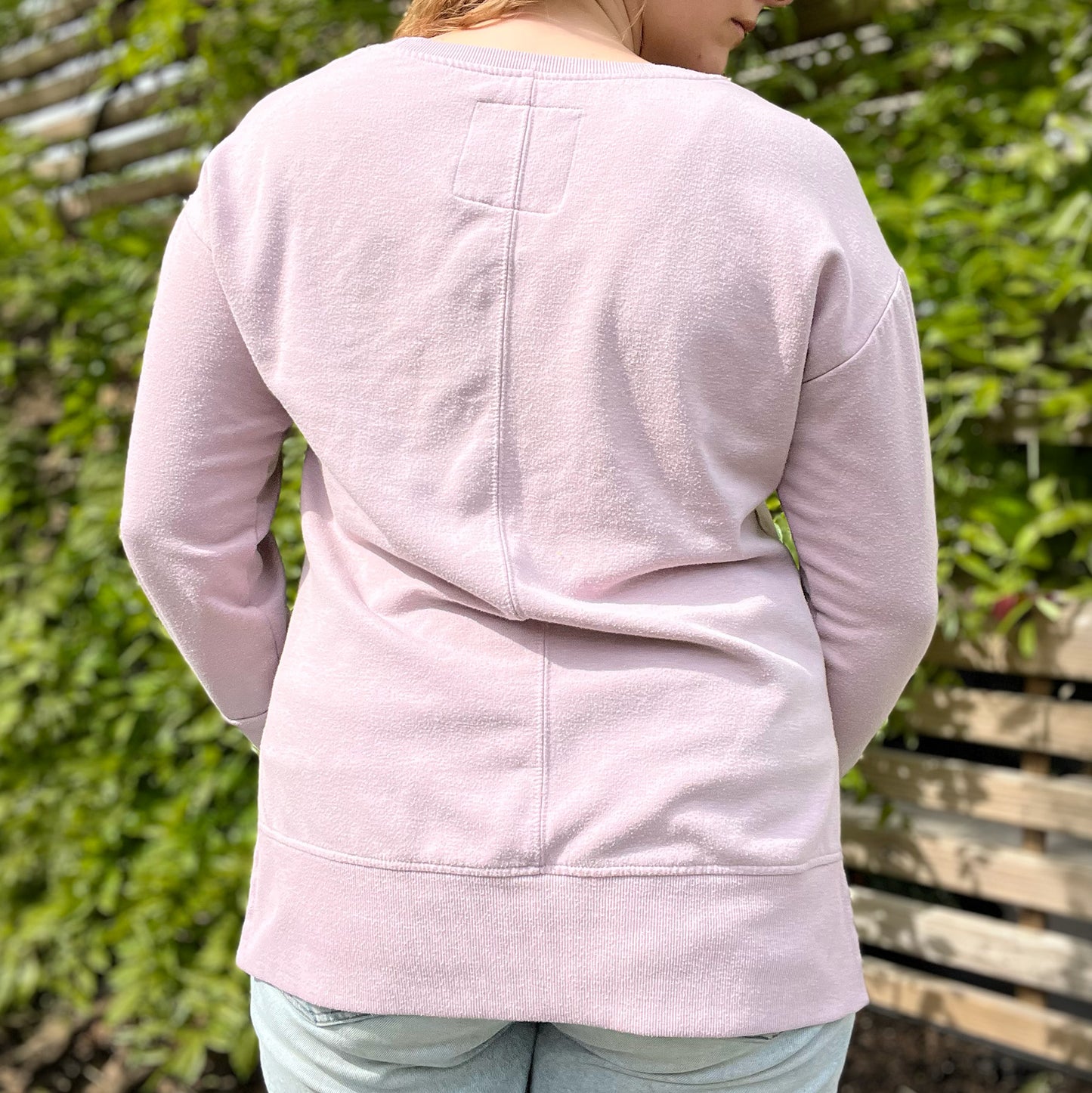 Stronger Together | June Birth Flower | Light Purple Lightweight Sweatshirt | Medium