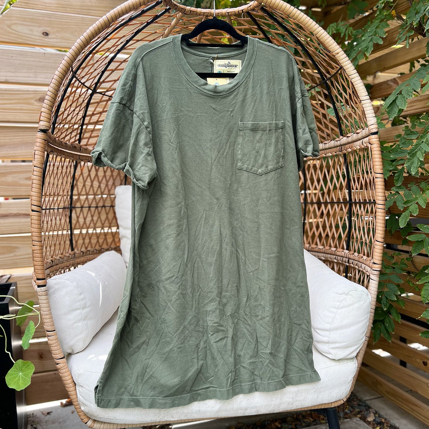 Strong Tree | Olive Green Dress | 3X