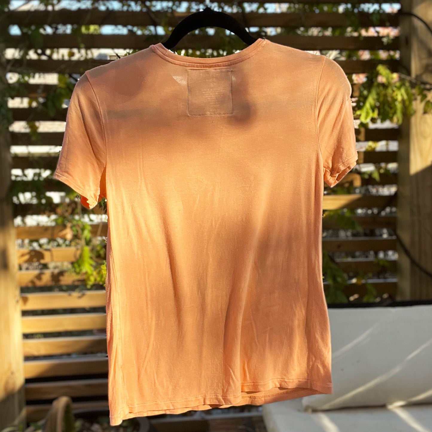 Stay Feral | Opossum | Orange Soft Tee | XS