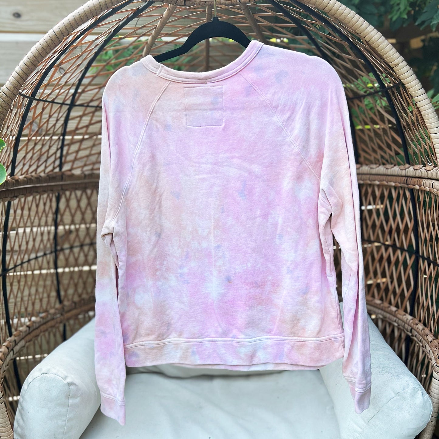 Typewriter | Pink/Purple/Orange Tiedye Sweatshirt | Small