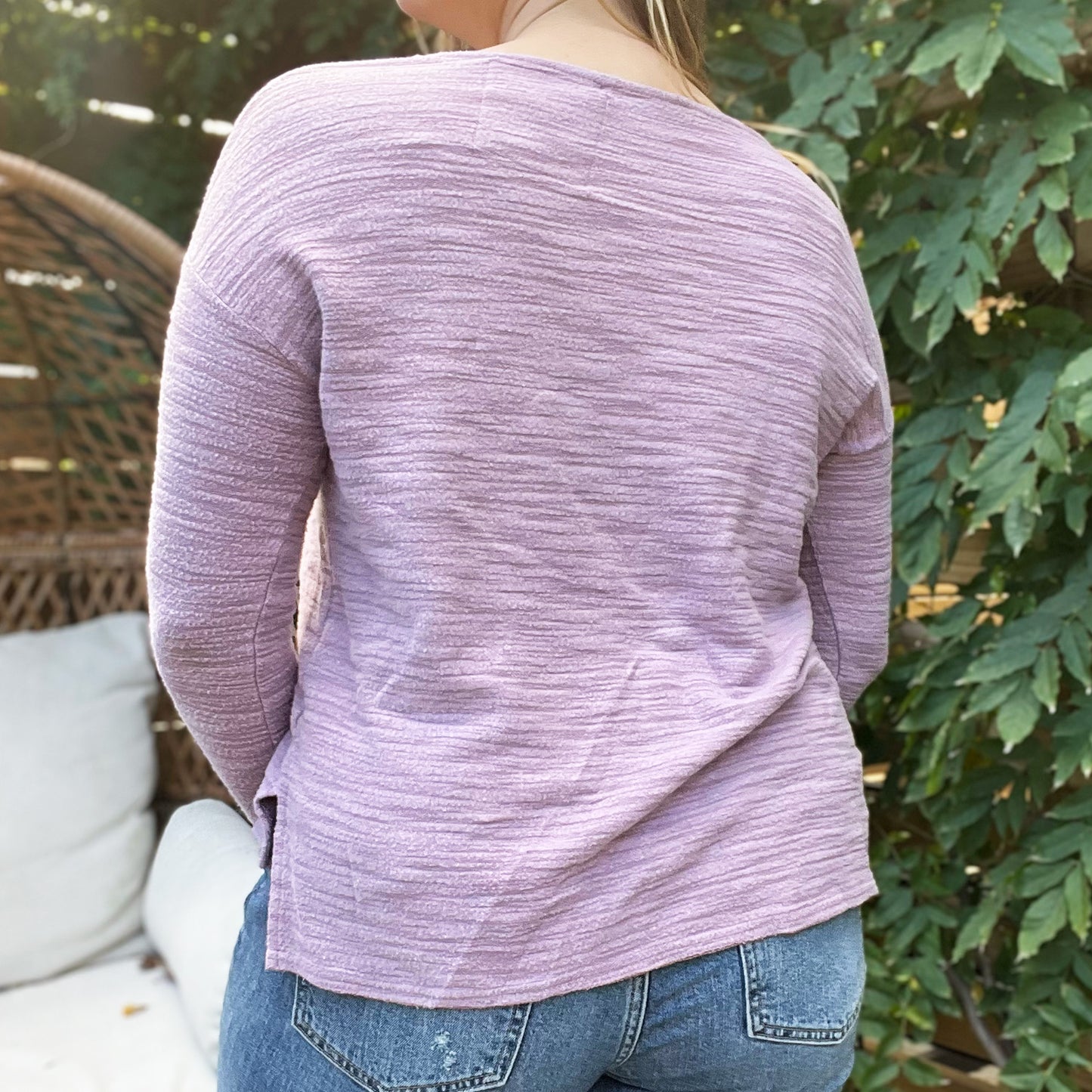 Strong Tree | Dusty Purple Long Sleeve | Small