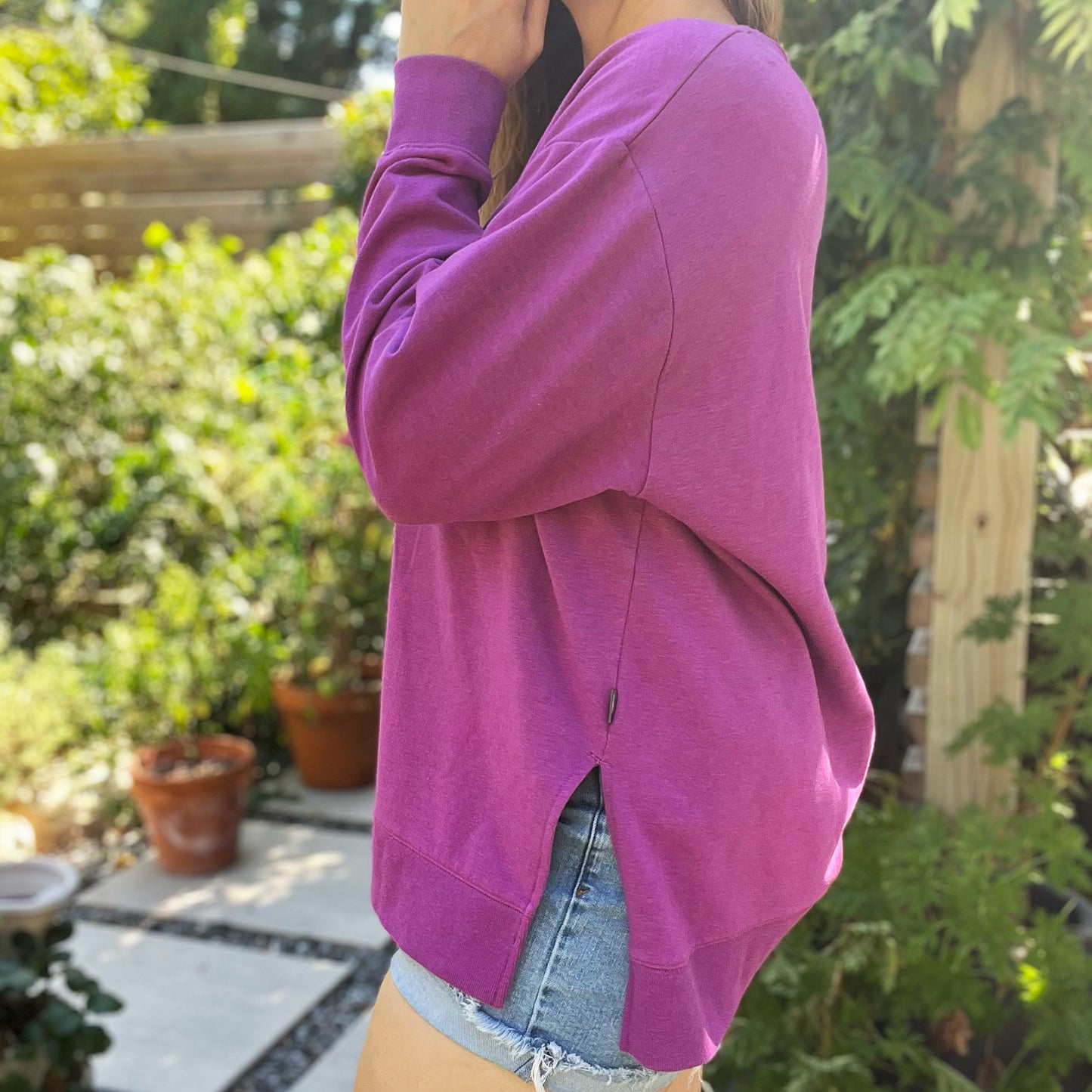 National Parks | Purple Sweatshirt | XL