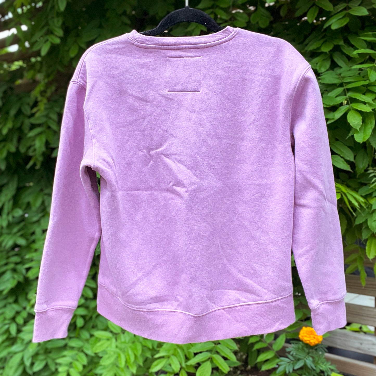 One Day at a Time | July Birth Flower | Purple Sweatshirt | Small