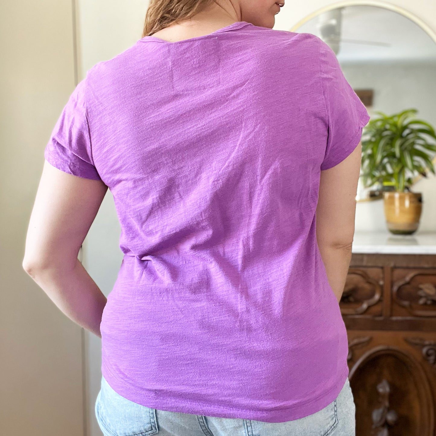 Home Sweet Indiana | Purple Tee | Large