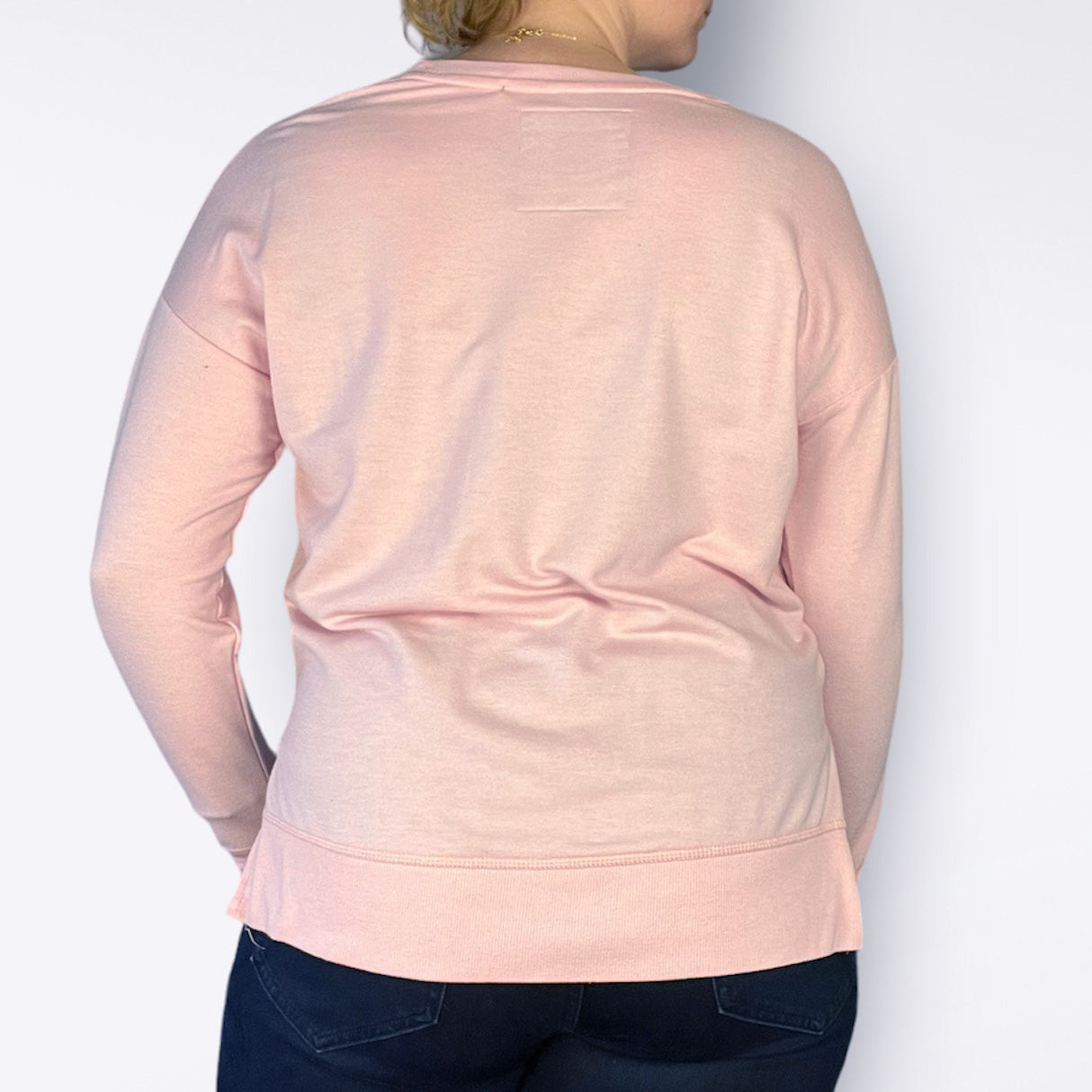 Brave & Kind | Pink Long Sleeve | Small