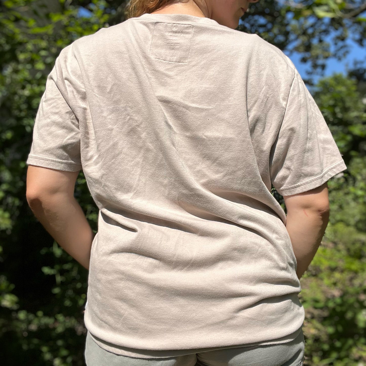 November Birth Flower | Chrysanthemum | Cream Tee | XL
