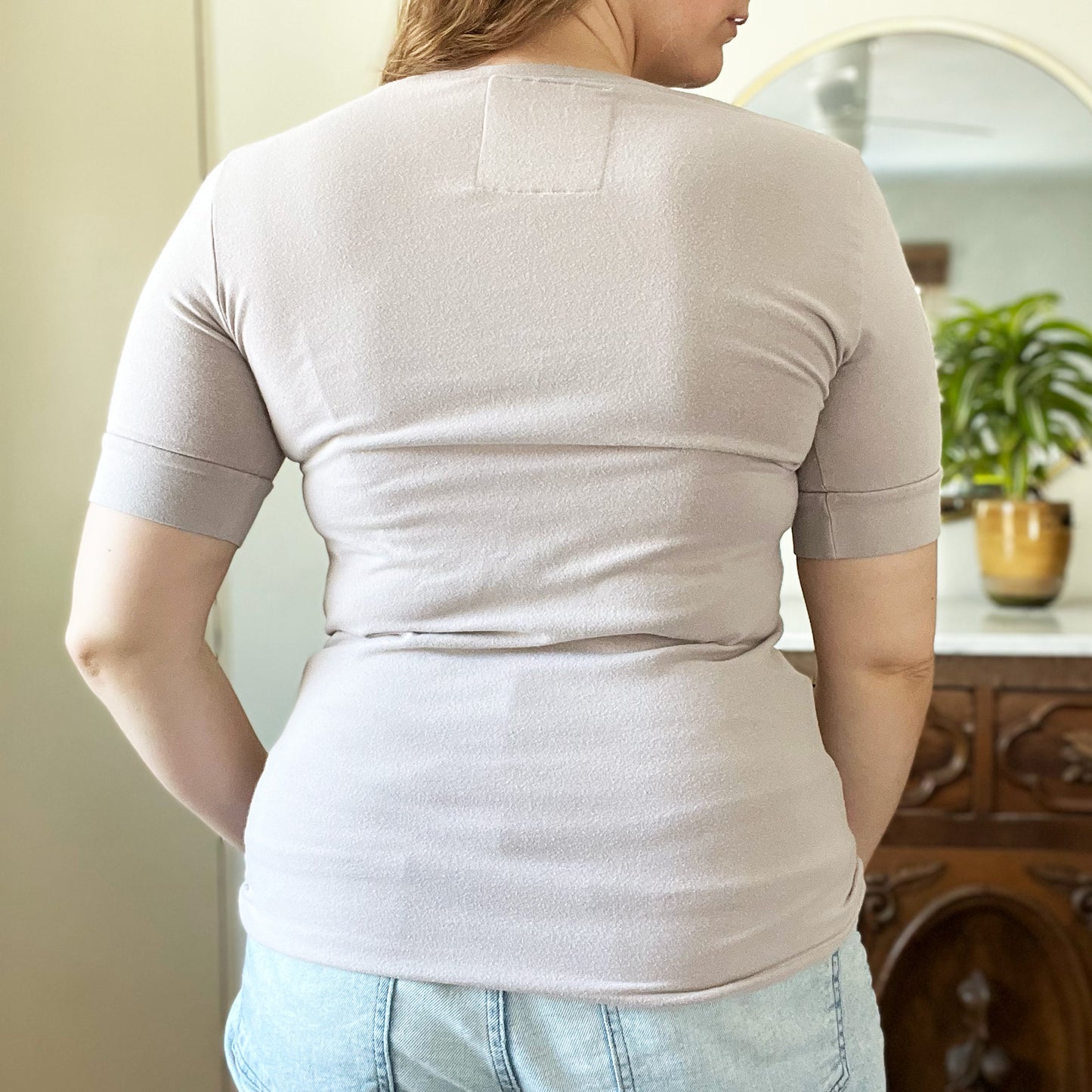 Home Sweet Indiana | Light Gray Tee | Medium