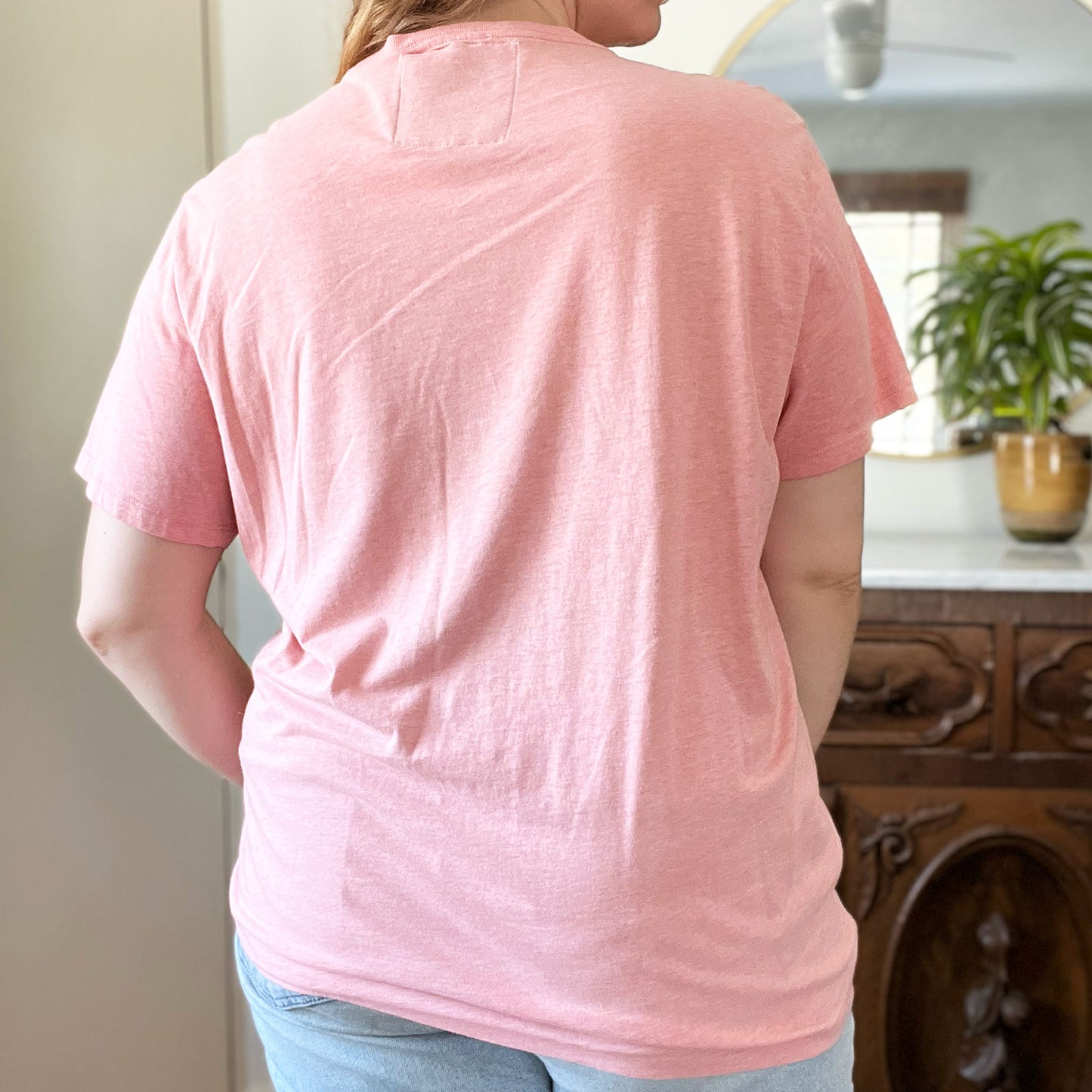 Home Sweet Indiana | Pink Tee | XL