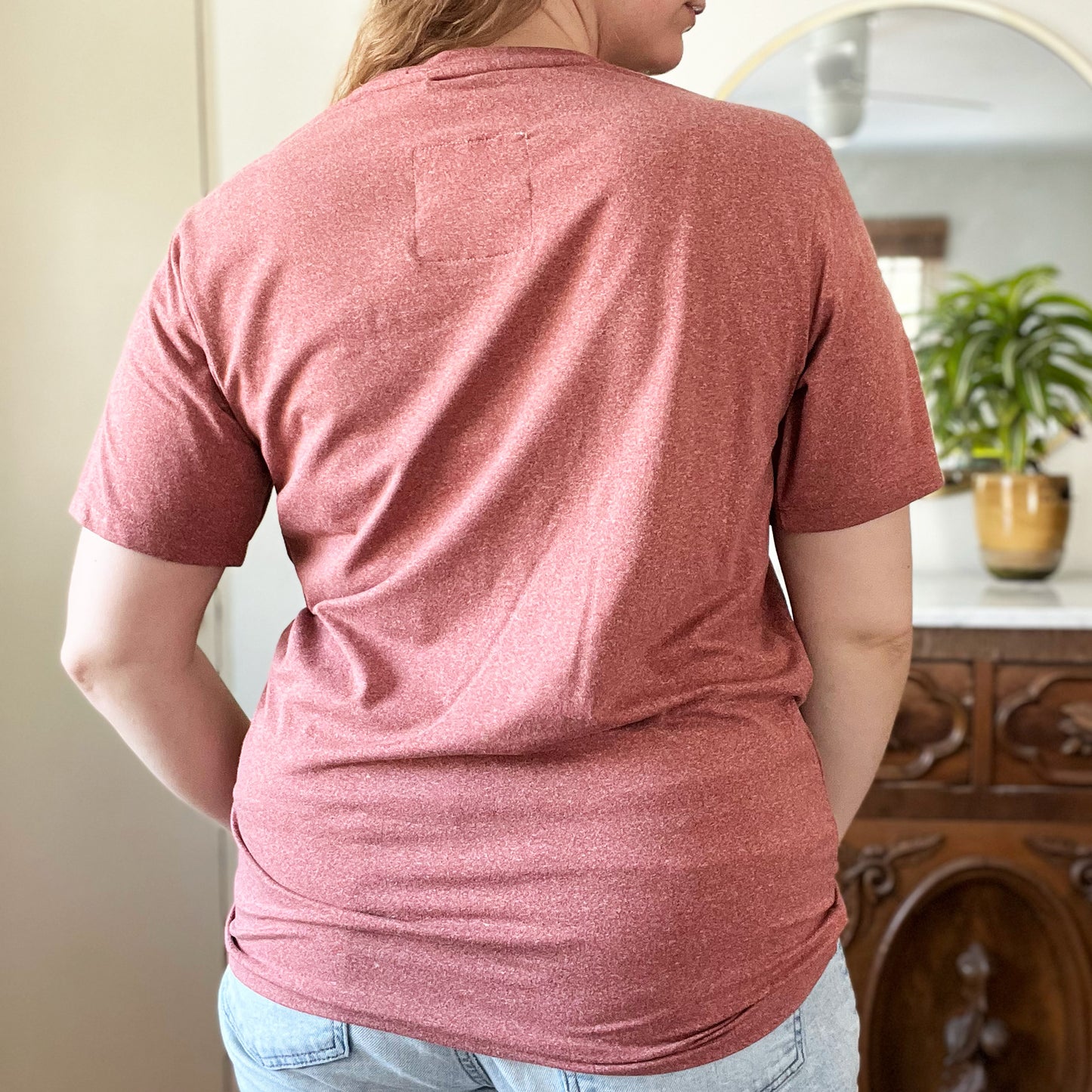 Home Sweet Indiana | Heather Red Tee | Large