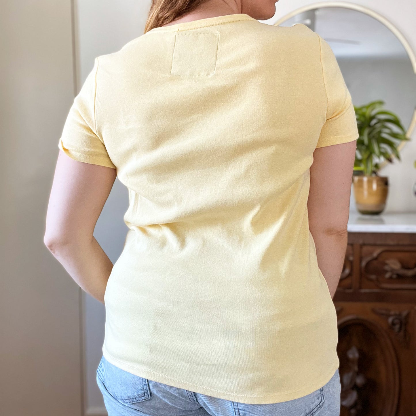 Home Sweet Indiana | Yellow Tee | Medium