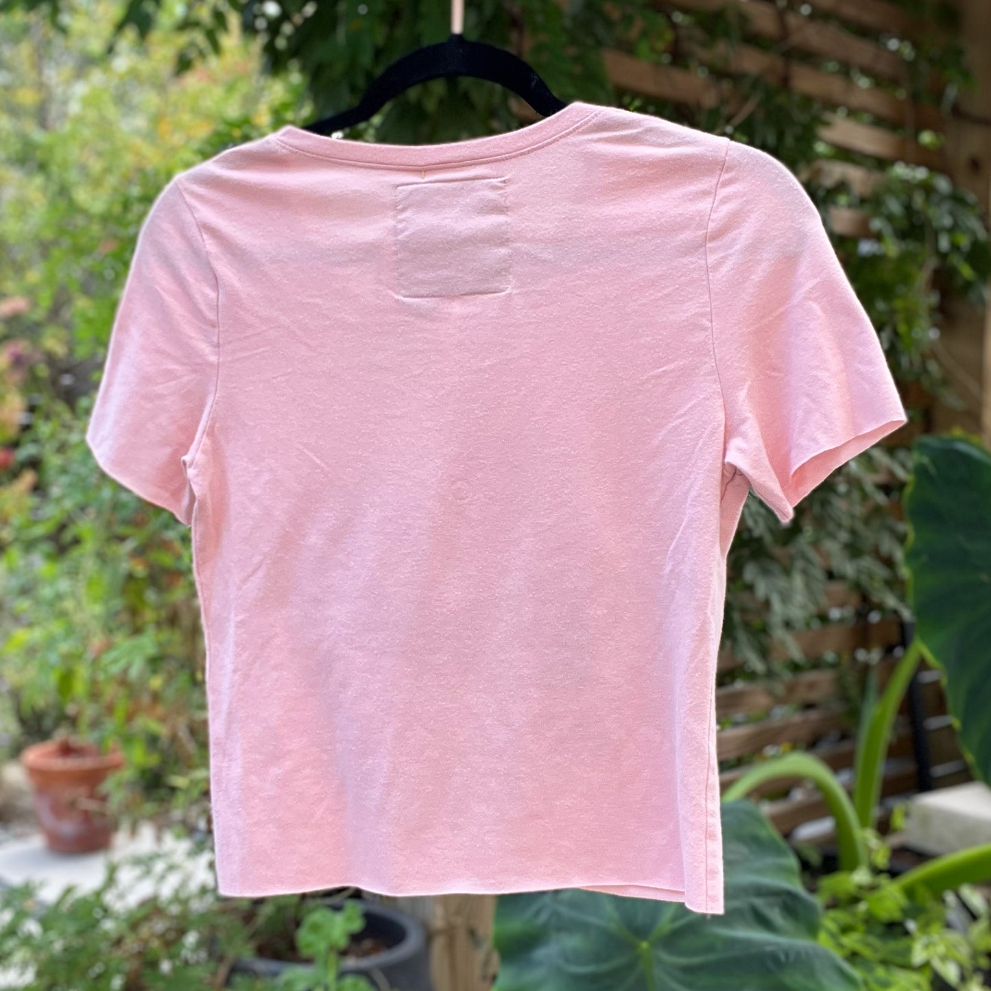 Self Care Cat | Pink Crop Top | Medium