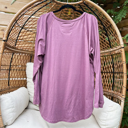 Strong Tree | Purple Long Sleeve | 2X