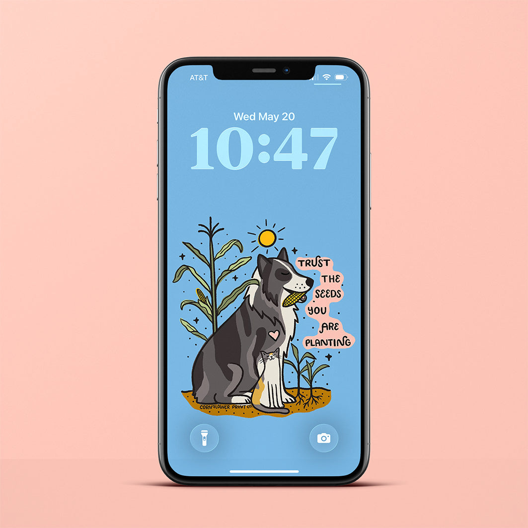 Wallpaper Bundle | Jackie & Peanut