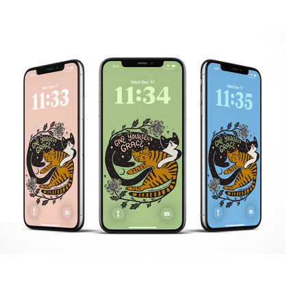 Wallpaper Bundle | November Birth Flower | Chrysanthemum