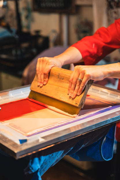 Intro to Screenprinting: A Hands-On, Small-Group Workshop