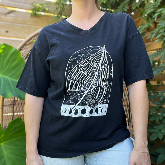 Protect Mother Nature | Black Tee | 2X