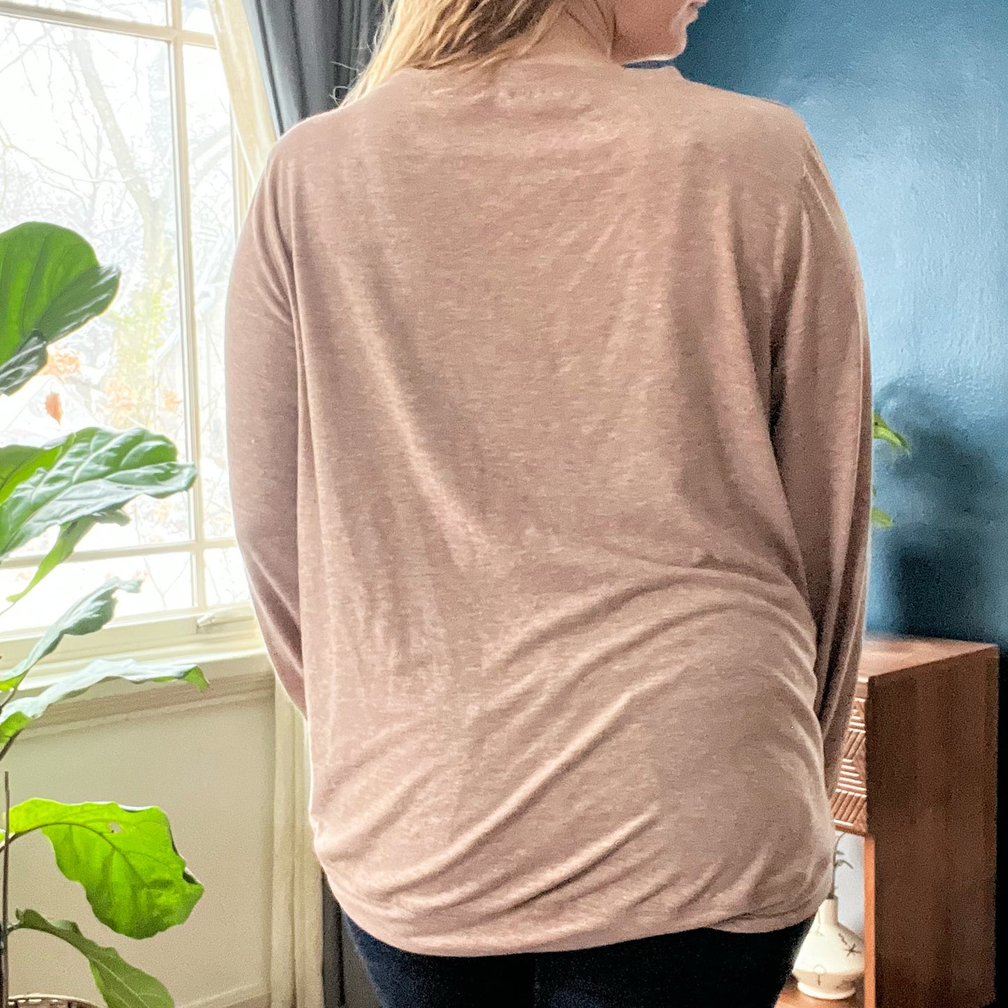 Home Sweet Indiana | Heather Brown Long Sleeve | 2X