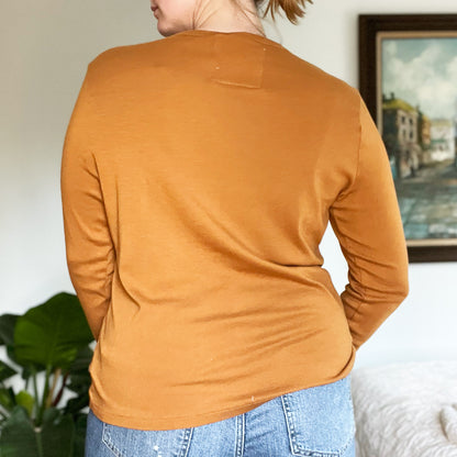 Wild & Free | Brown Long Sleeve | XL