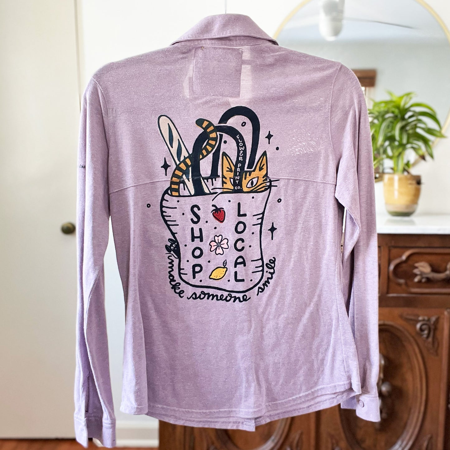 Shop Local | Long Sleeve Button Up | Small