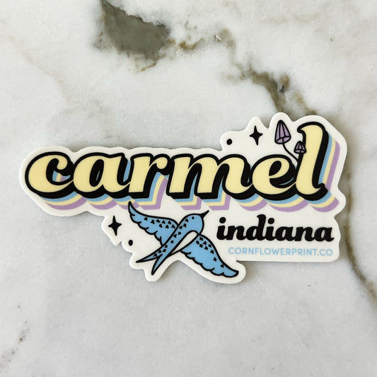 Vinyl Sticker | Carmel