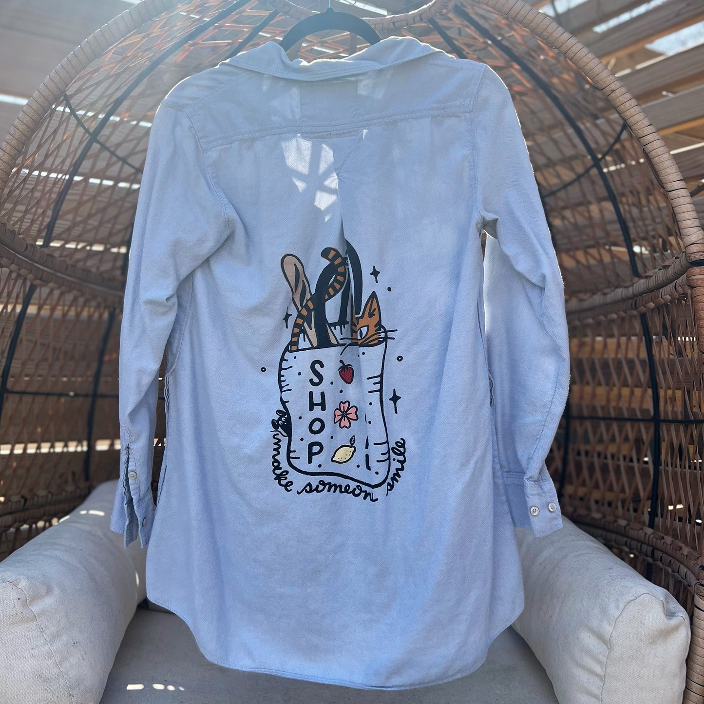 Shop Local | Chambray Long Sleeve | Small