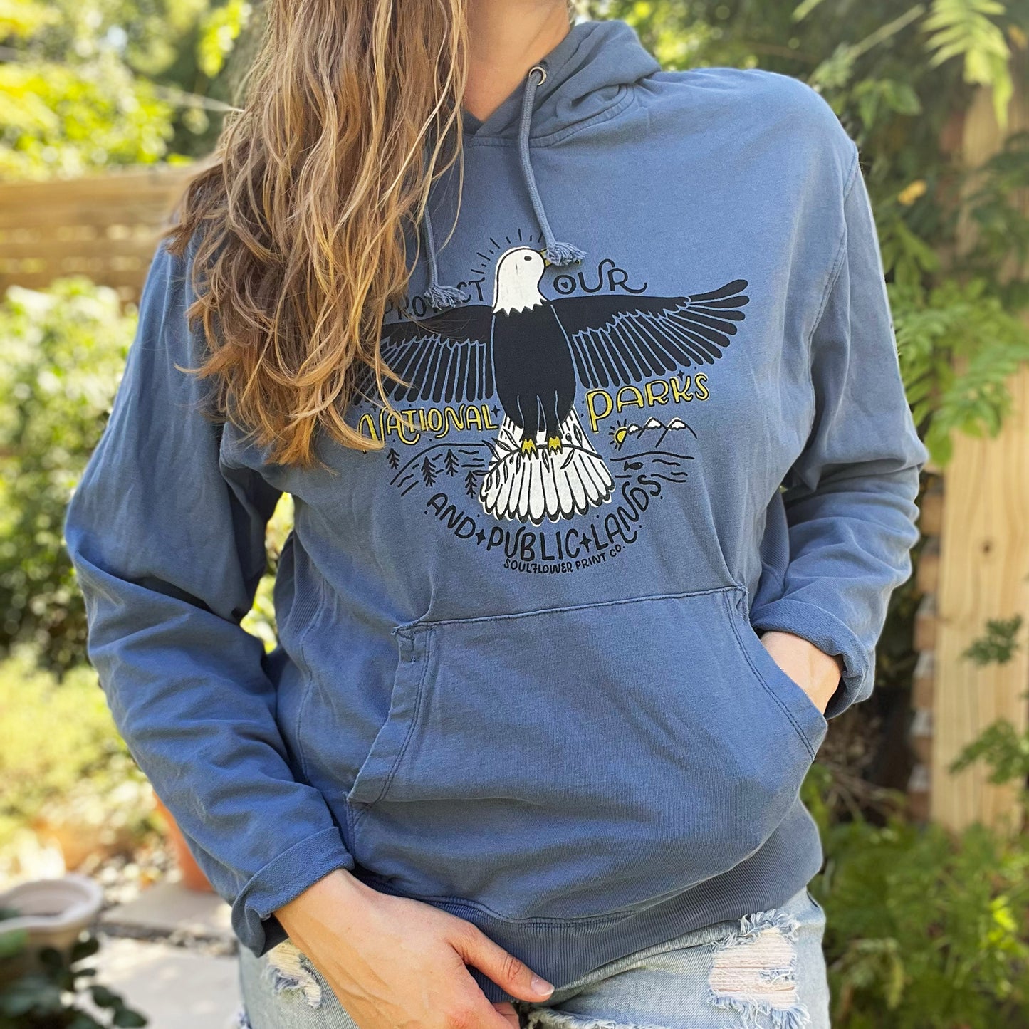 National Parks | Dark Blue Sweatshirt | Medium