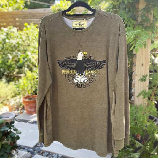 National Parks | Olive Green Long Sleeve | 2X