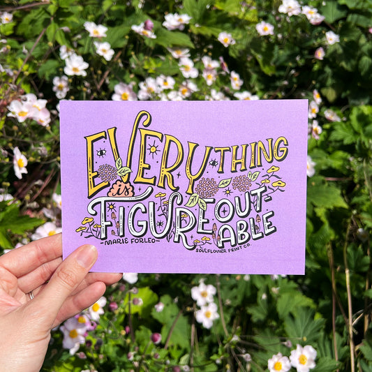 Postcard | Everything is Figureoutable