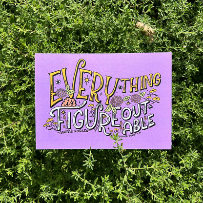 Postcard | Everything is Figureoutable