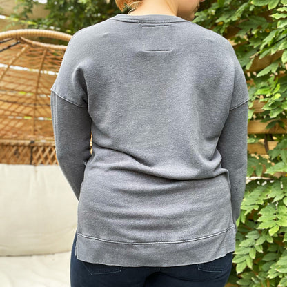 Protect Mother Nature | Gray Sweatshirt | Small