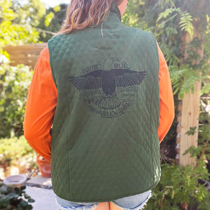 National Parks | Dark Green Vest | XL