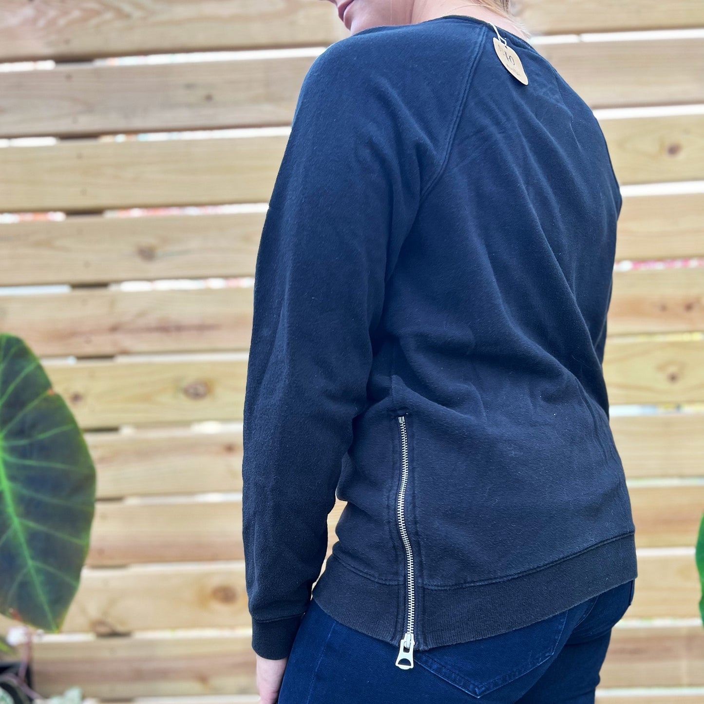 Grow & Evolve | Black Sweater | Medium.