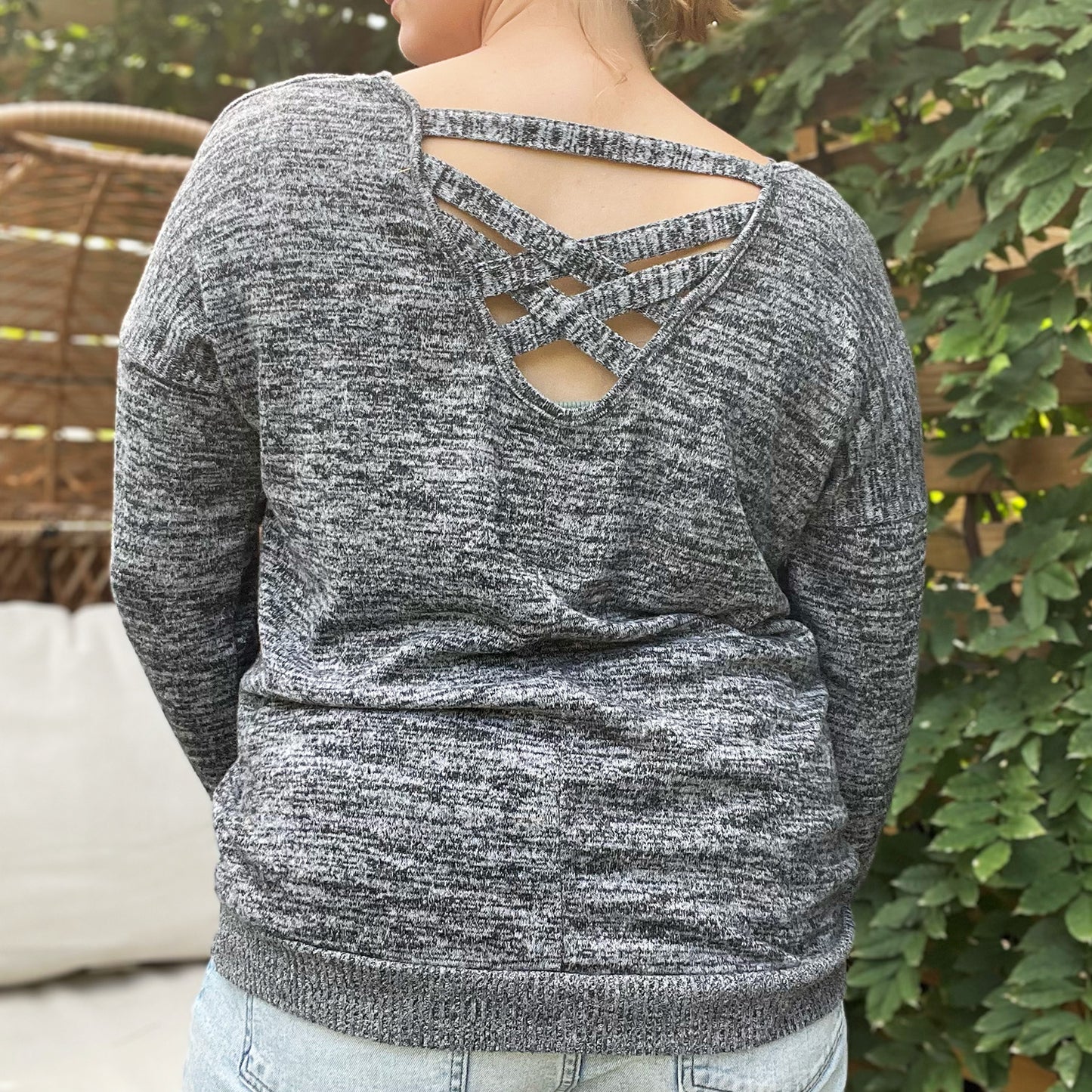 Protect Mother Nature | Heather Dark Gray Long Sleeve | Medium