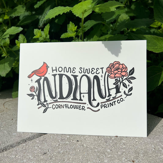 Postcard | Home Sweet Indiana