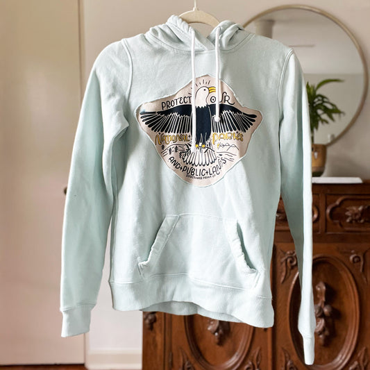 National Parks | Light Blue Hoodie | XS