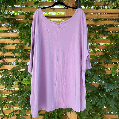 Wild & Free | Purple Tee | 5X