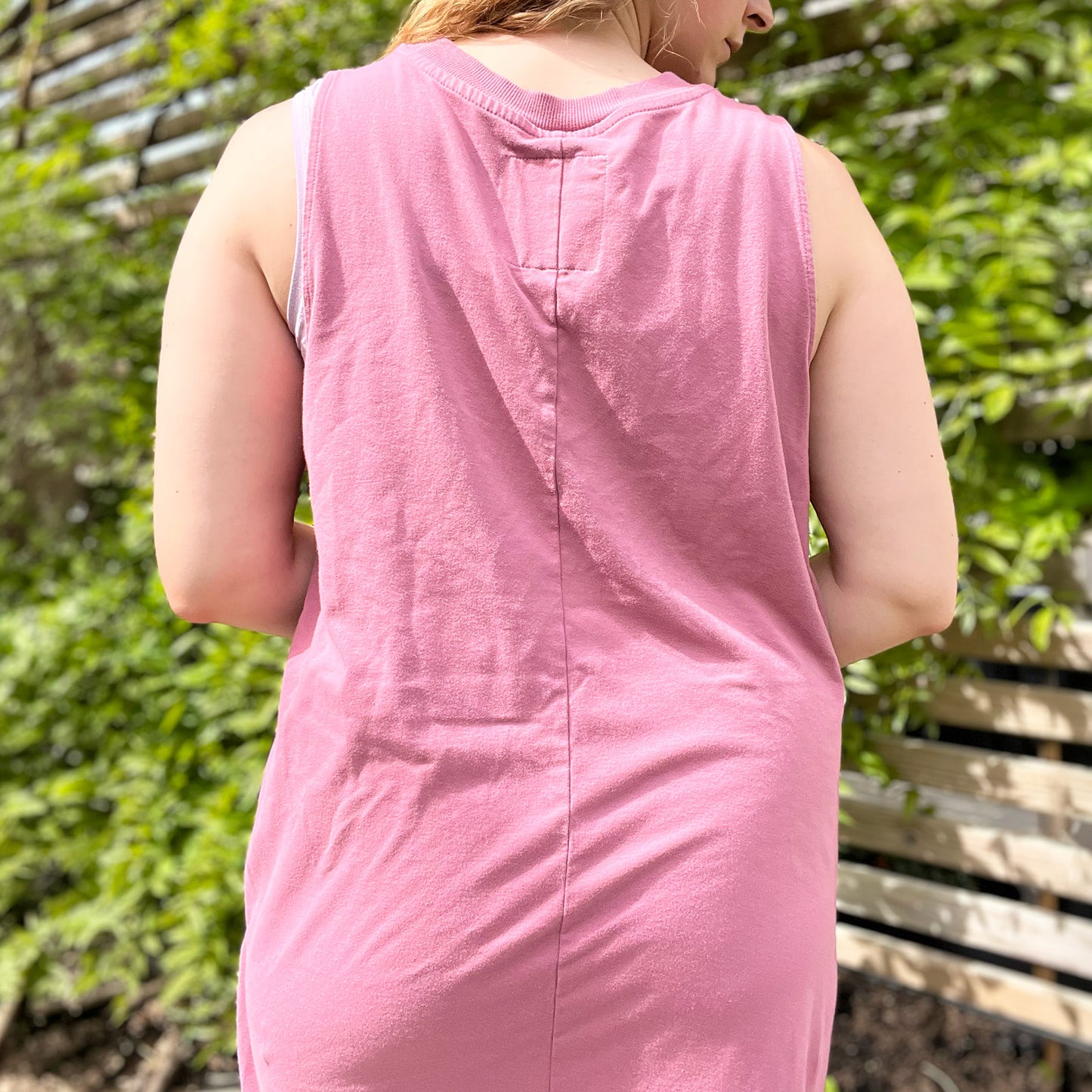 Stronger Together | June Birth Flower | Pink Tank Dress | 2X
