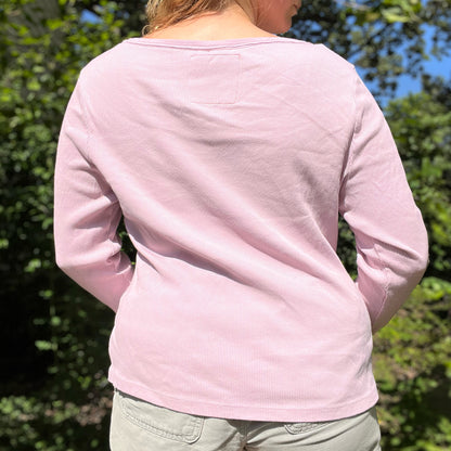 Stay Feral | Opossum | Light Pink Long Sleeve Shirt | 2X