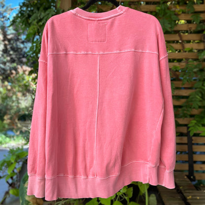 Stay Feral | Opossum | Pink Sweatshirt | XS