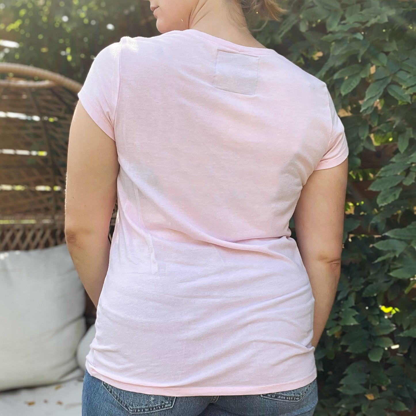 Wild & Free | Pink Tee | XL